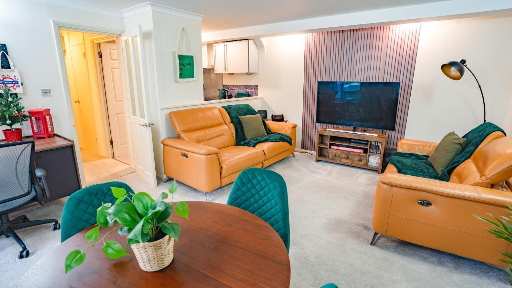 Notting Hill Cozy 2 Bedroom Flat London Eksteriør billede